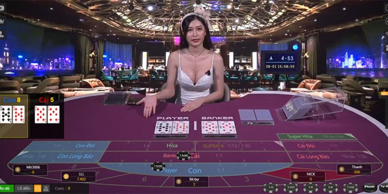 Trò chơi Baccarat thu hút người chơi tham gia 